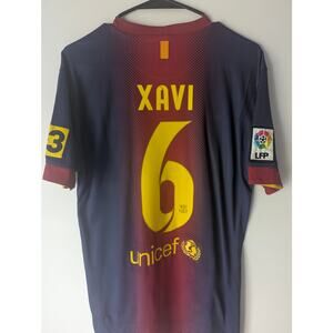 Barcelona 2012-13 Xavi Jersey Large Soccer Football Shirt